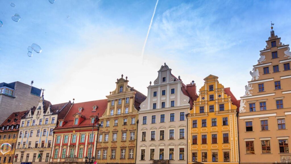 Wrocławski rynek i kamienice